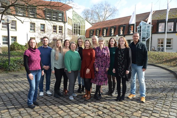 Team des Kommunalen Integrationszentrums. Foto: Birgit Kalle/Kreis Soest