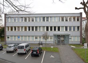 Das Servicecenter-Aufenthalt des Kreises Soest ist in der Osthofen-Thomä-Wallstraße 2 in Soest. Foto: Thomas Weinstock/Kreis Soest