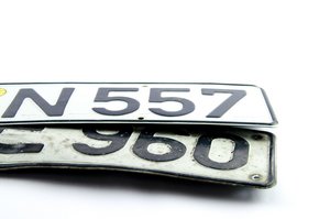 Kennzeichenschilder. Foto: © VRD - Fotolia.com