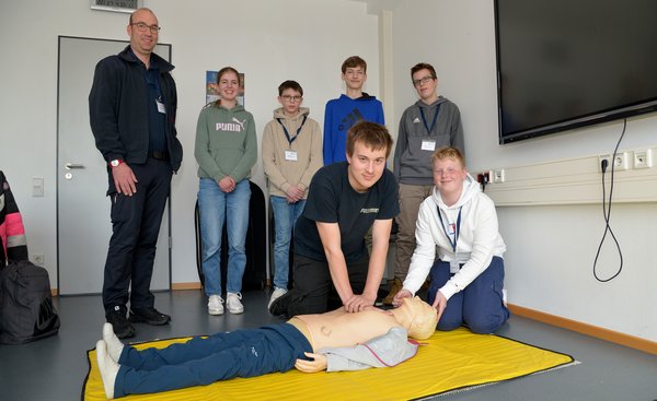 Berufsfelderkundung Rettungszentrum