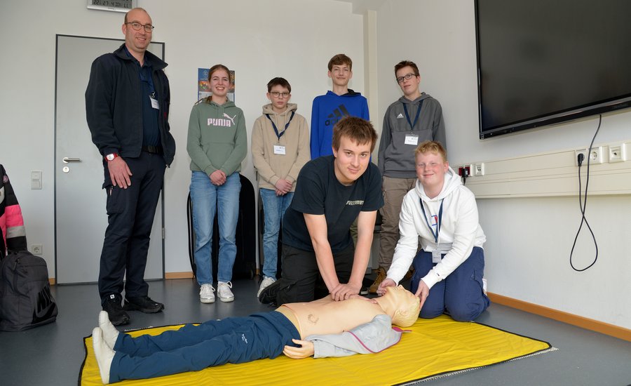 Berufsfelderkundung Rettungszentrum