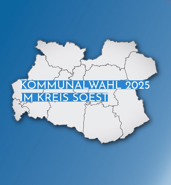 Grafik Kommunalwahl im Kreis Soest