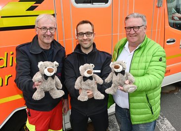 RettBär offiziell im Einsatz 