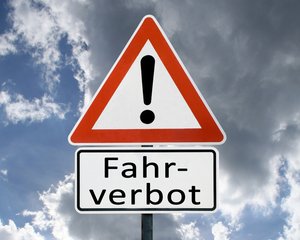 Fahrverbot. Foto: © FM2 - Fotolia.com Fahrverbotsschild. Foto: © FM2 - Fotolia.com