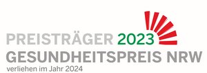 Logo Gesundheitspreis NRW 2023