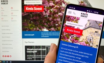 Internetauftritt wieder online