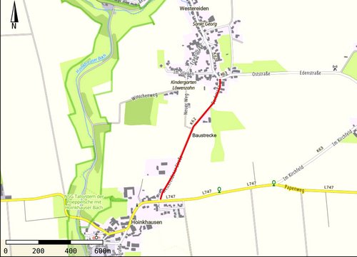 Sperrung K62 Sperrung K62