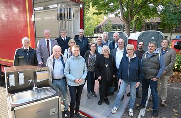 Neuer Gerätewagen für Betreuung, Sanitär und Hygiene