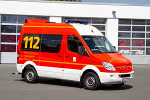 Krankentransportwagen (KTW). Foto: Dirk Behrens Krankentransportwagen (KTW). Foto: Dirk Behrens