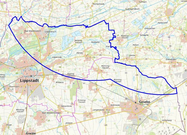 Überwachungszone Geflügelpest