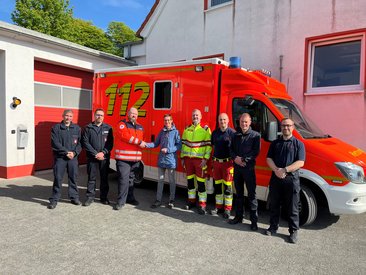 Interimslösung Rettungswache Rüthen