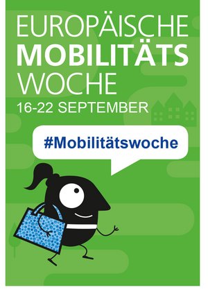 Aufkleber Europäische Mobilitätswoche Aufkleber Europäische Mobilitätswoche