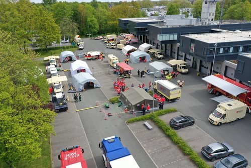 Luftfoto Behandlungsplatz