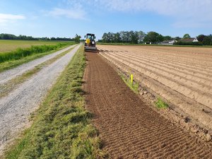 Ein Ackerfeld auf dem die Frühjahrssaat liegt. Foto: UNB/ Kreis Soest