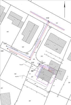 Amtlicher Lageplan. Foto: Kreis Soest