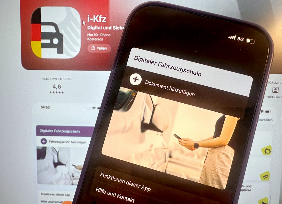 Digitaler Fahrzeugschein