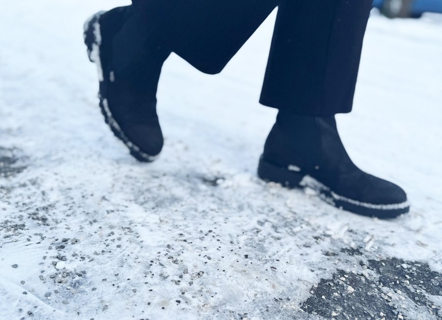 Winterwetter bringt Rutschgefahr