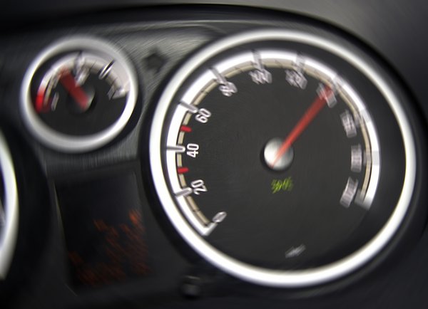 Langsam fahren!