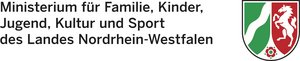 Logo Ministerium für Familie, Kinder, Jugend, Kultur und Sport des Landes Nordrhein-Westfalen