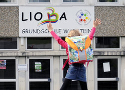 Schultornister. Foto: Tfhomas Weinstock/Kreis Soest
